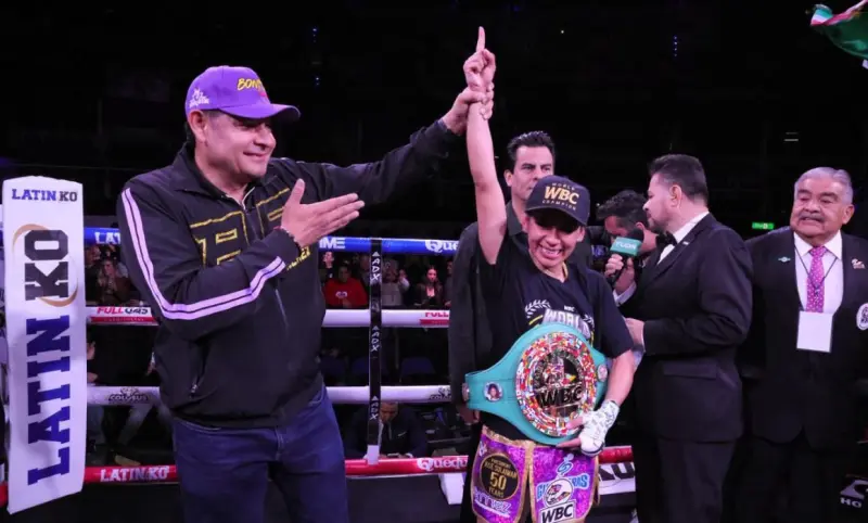 Conquista Gabriela Sánchez Saavedra Campeonato Interino de Peso Mosca