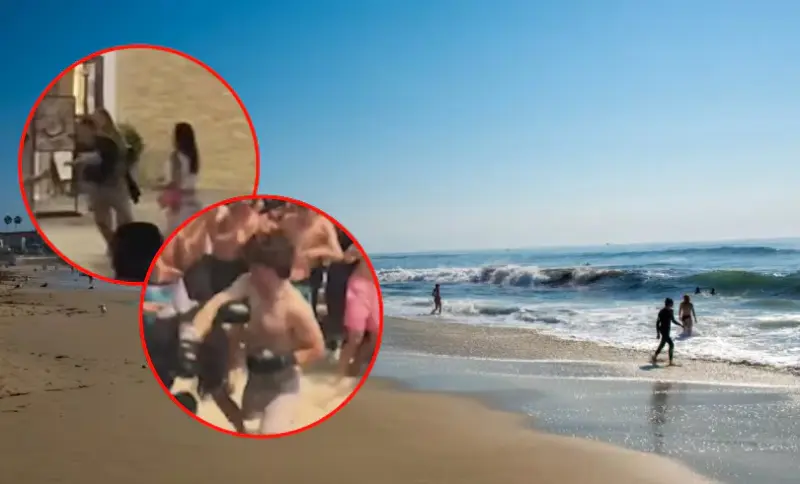 Jóvenes organizan peleas en La Jolla: Policía refuerza vigilancia en Marine Street Beach