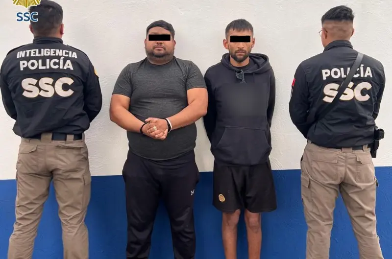 Atrapan en Álvaro Obregón a 2 señalados de asaltar casa en Toluca