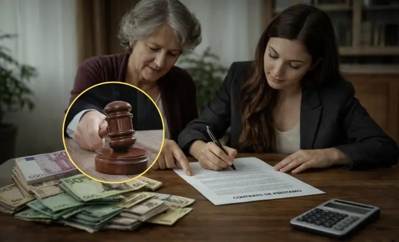 Una madre prestó 4 millones 500 mil pesos a su hija con un contrato privado sin intereses, pero como no le pagó nada durante años, el Tribunal de Justicia lo consideró una donación y les ordenó pagar más de 827 mil pesos en puros impuestos