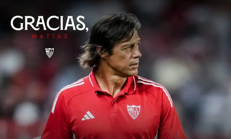 Despide Sevilla a Matías Almeyda de la dirección técnica