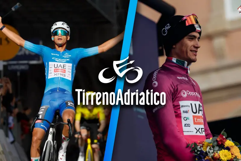 Isaac del Toro gana la Etapa 6 de la Tirreno Adriático 2026 y queda a un paso del título