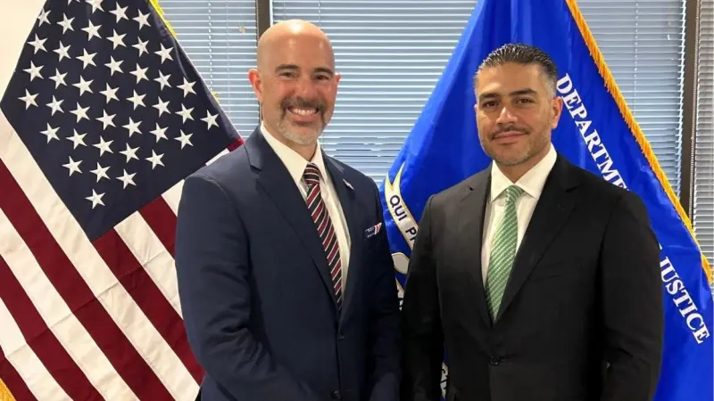 García Harfuch se reúne con director de la DEA para fortalecer cooperación contra narcotráfico