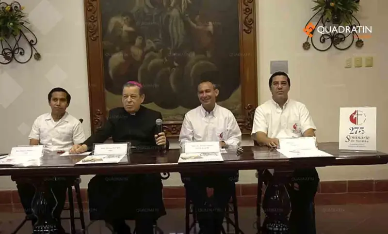 Anuncian actividades por el aniversario en el Seminario de Yucatán