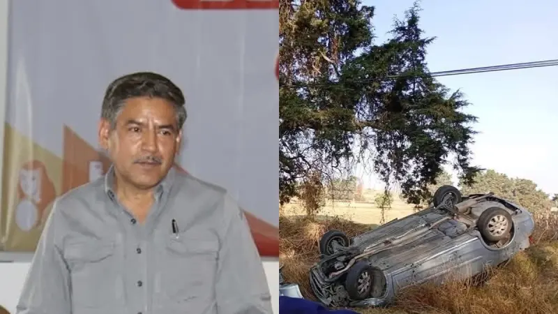 Sufre alcalde de Tepetlixpa volcadura en la México-Cuautla