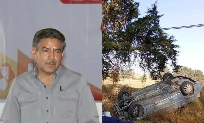 Sufre alcalde del Edomex volcadura en la México-Cuautla