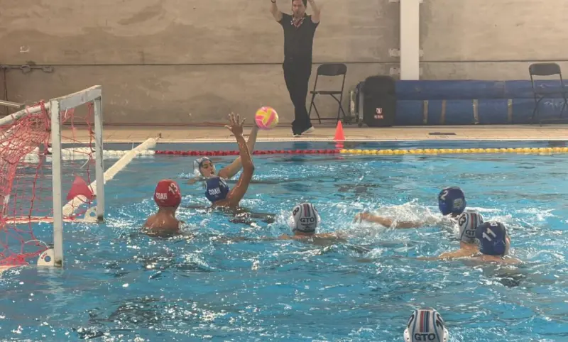 Guanajuato destaca en clasificatorio nacional de polo acuático