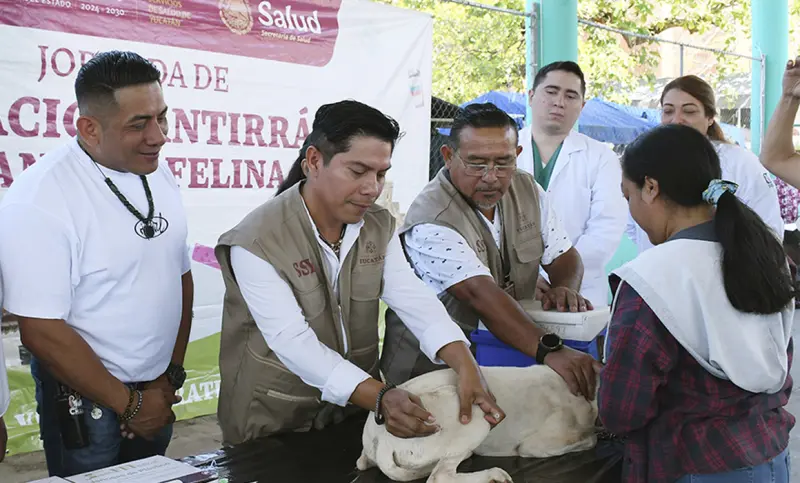 Inicia semana nacional de vacunación para mascotas
