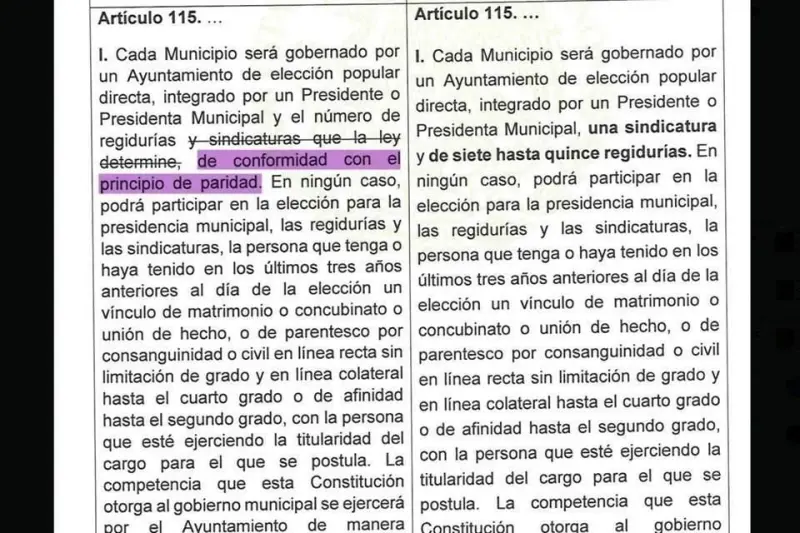 Reconocen 'omisión' de Plan B sobre paridad de género