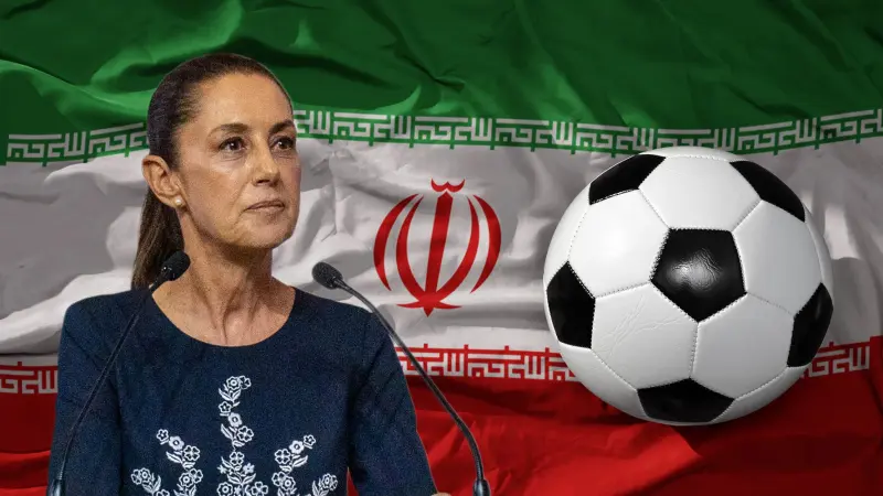 Sheinbaum le da ‘asilo’ a Irán para el Mundial 2026: ‘No tiene inconveniente’ de que juegue en México