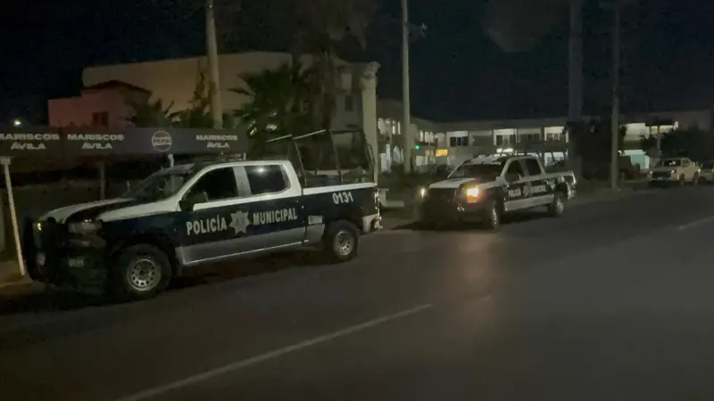 Despliegan operativo tras reportes de disparos en la avenida Jesús Kumate, al sur de Culiacán
