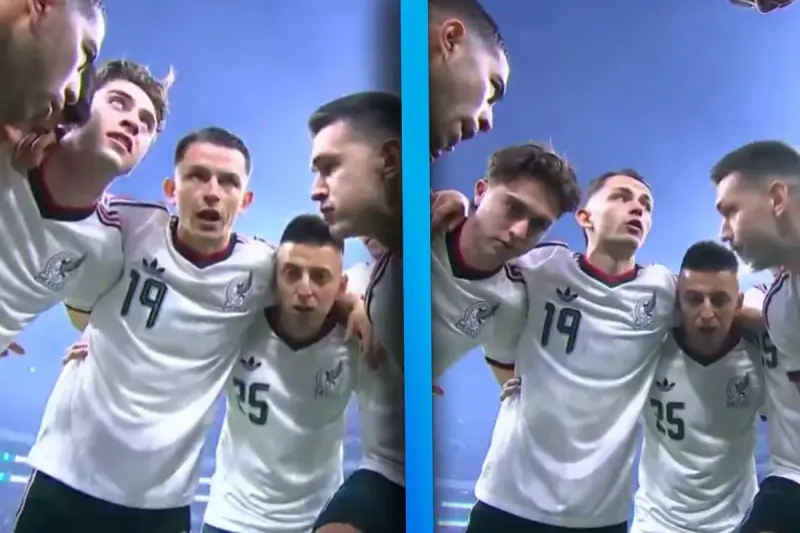 VIDEO: Estas fueron las palabras de Álvaro Fidalgo antes de debutar con la Selección Mexicana