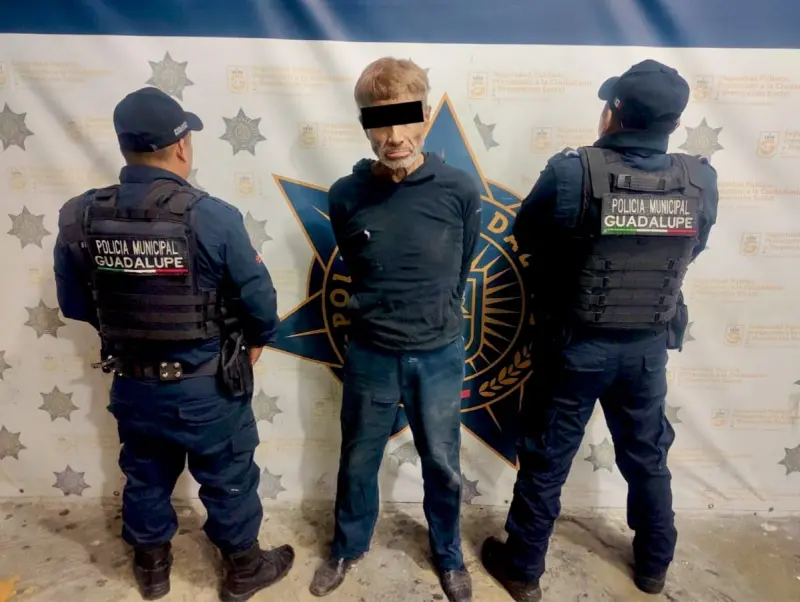 Detienen a adulto mayor por presuntamente provocar incendio en Guadalupe