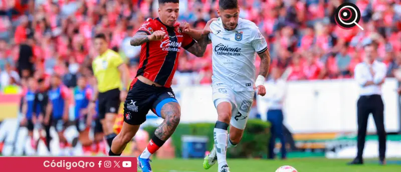 Querétaro y Atlas sacan el empate y dividen puntos