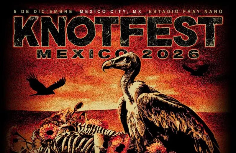 KNOTFEST México 2026 revela lineup: Bad Omens, Lamb of God y más encabezan el regreso del festival
