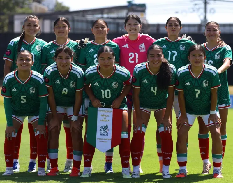 Colaboran morelenses en aplastante triunfo de México Sub-17 Femenil