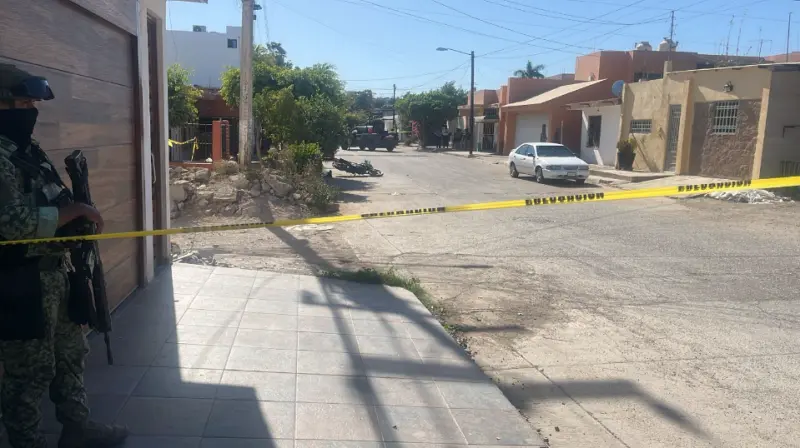 Deja ataque armado 2 hombres muertos en Culiacán