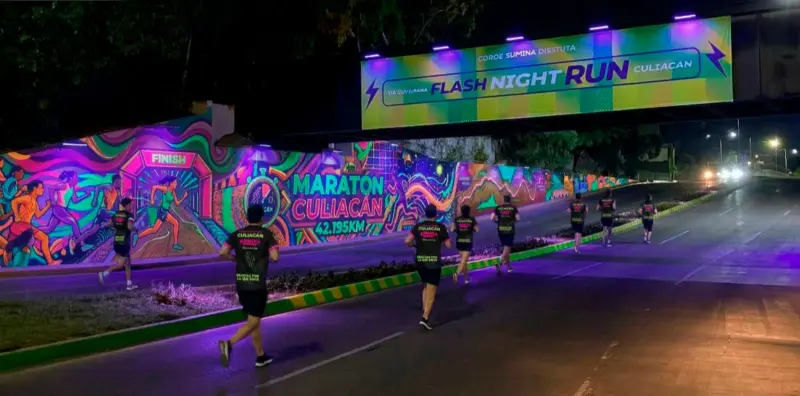 Listo Culiacán para la primera edición de la Flash Night Run