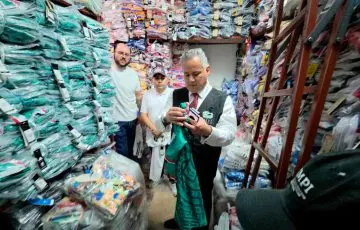 Asegura IMPI casi 90 mil artículos piratas en CDMX de cara al Mundial