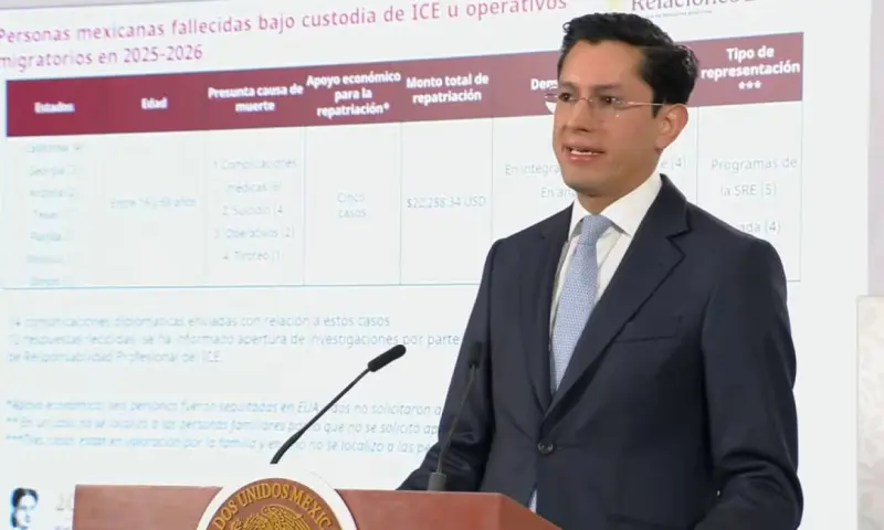 Confirma SRE 13 muertes de mexicanos bajo custodia de ICE