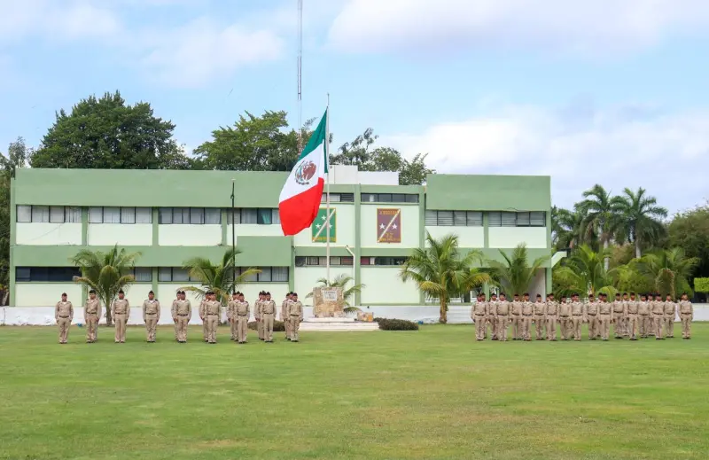 Encuadran a 108 jóvenes que iniciarán su Servicio Militar Nacional