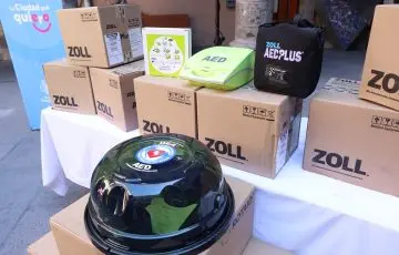 Impulsa Morelia más desfibriladores en zonas de alta afluencia
