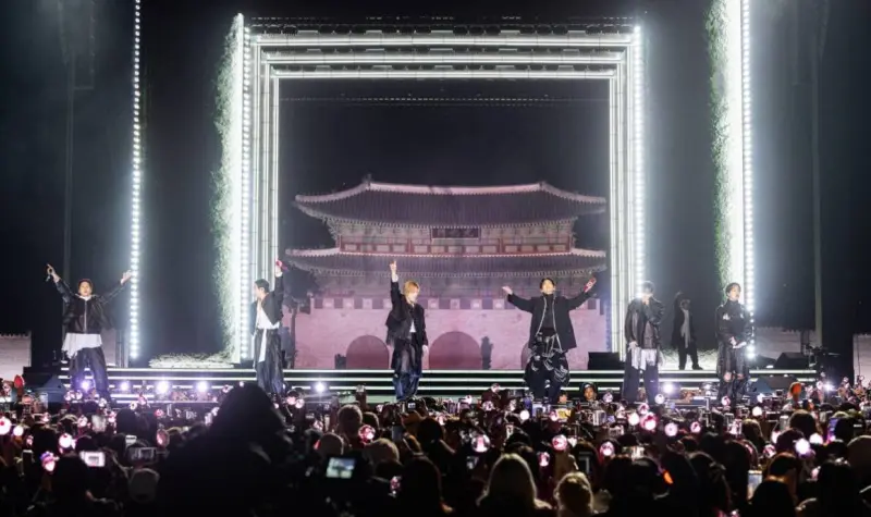 Regreso histórico de BTS con concierto multitudinario y nuevo álbum