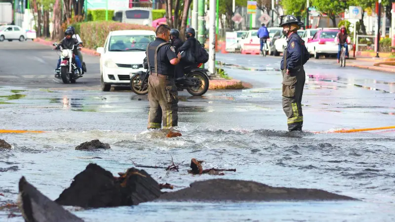 Reportan en CDMX más de 60,000 fugas de agua
