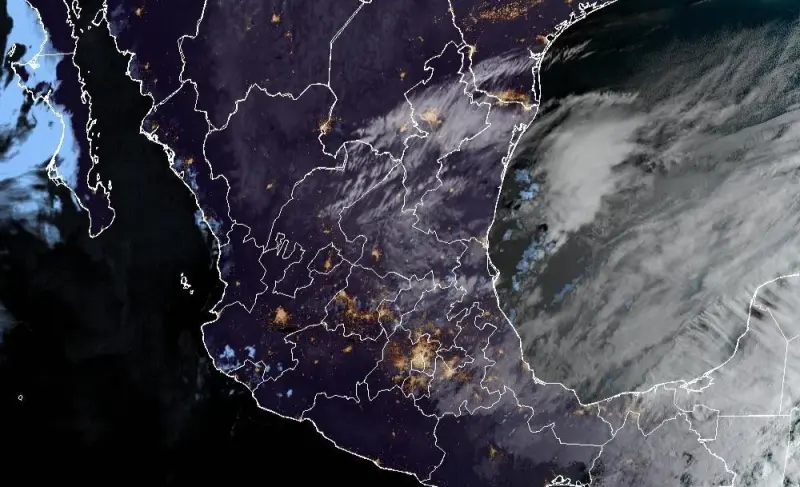 Veracruz, con condiciones para nieblas, lloviznas y lluvias