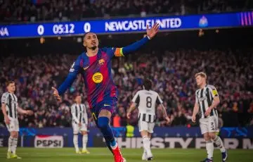 Humilla FC Barcelona a Newcastle; avanza a cuartos de la Champions League
