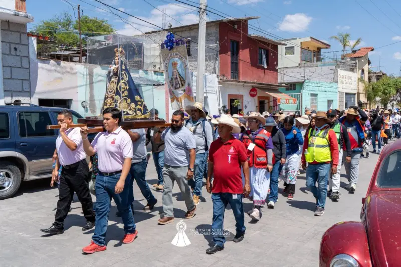 Peregrinaciones a las Fiestas de Soriano causarán afectaciones viales en varios puntos de Querétaro