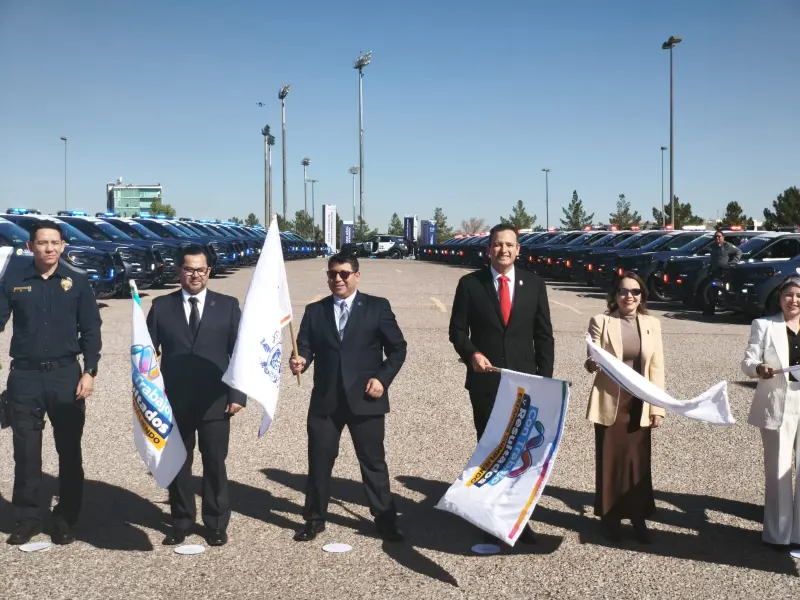 Refuerza Municipio seguridad con 46 patrullas de alta tecnología