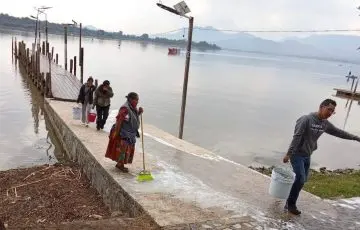 Se preparan en Janitzio para recibir a turistas