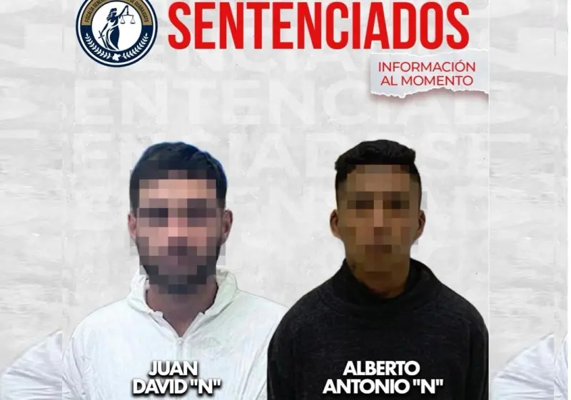 De 37 años, castigo a 2 integrantes de cártel que dispararon a policías