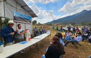 Se suma Cherán a técnicas agroecológicas para cultivos con Agrosano