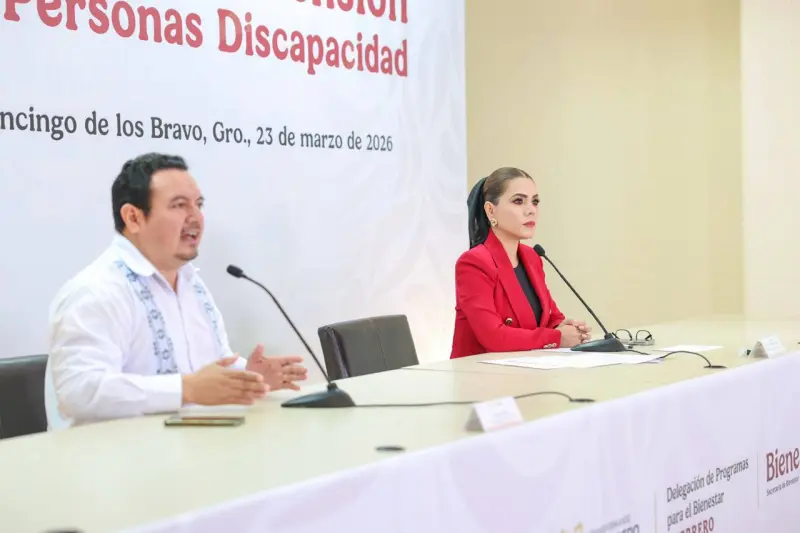 Evelyn Salgado anuncia registro para Pensión por Discapacidad en Guerrero