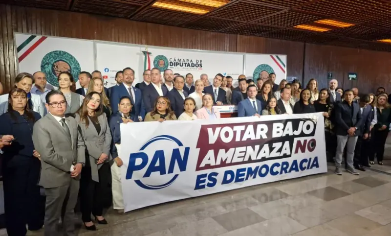 Acusa PAN autoritarismo en reforma electoral; advierte voto en contra