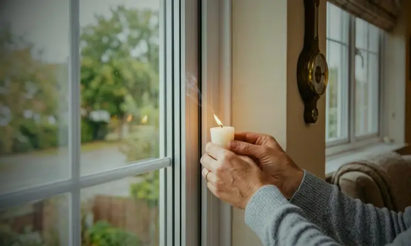 El truco de la vela en la ventana es recomendado por arquitectos para detectar fugas de aire en pocos segundos y evitar que suba el gasto en el recibo de luz por el mal uso del aire acondicionado o filtraciones invisibles que pueden sellarse con mantenimi