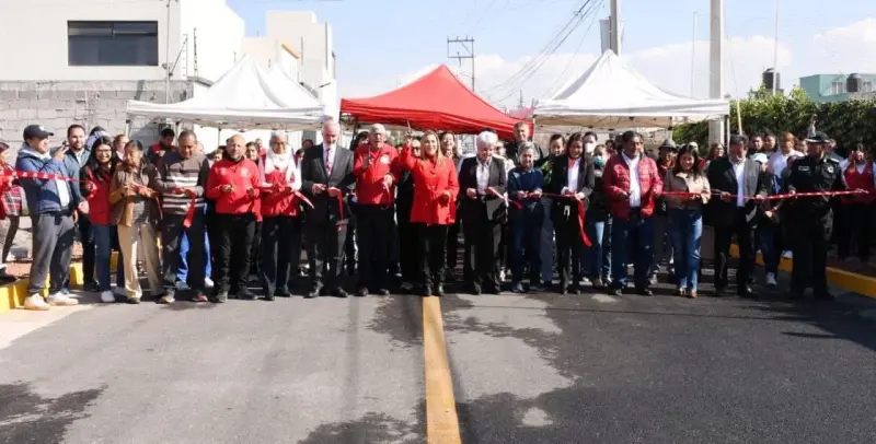 Modernizan infraestructura vial en San Mateo Atenco por gestión vecinal