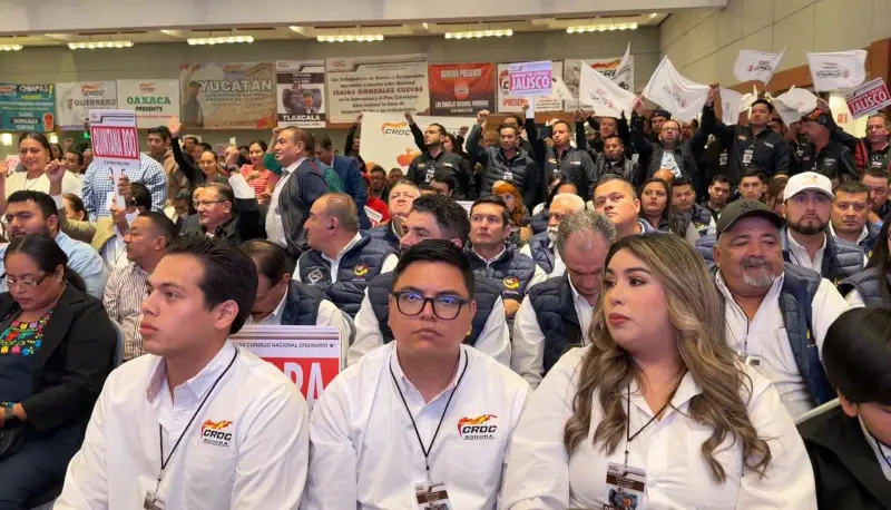 Dan respaldo a Isaías González para seguir al frente de la CROC