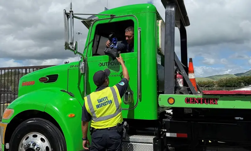 Retira EU 17,000 camioneros por no aprobar prueba de inglés