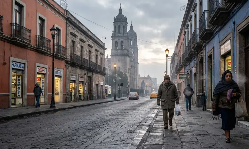 Azota el frío al Edomex con heladas y lluvias este 21 de marzo