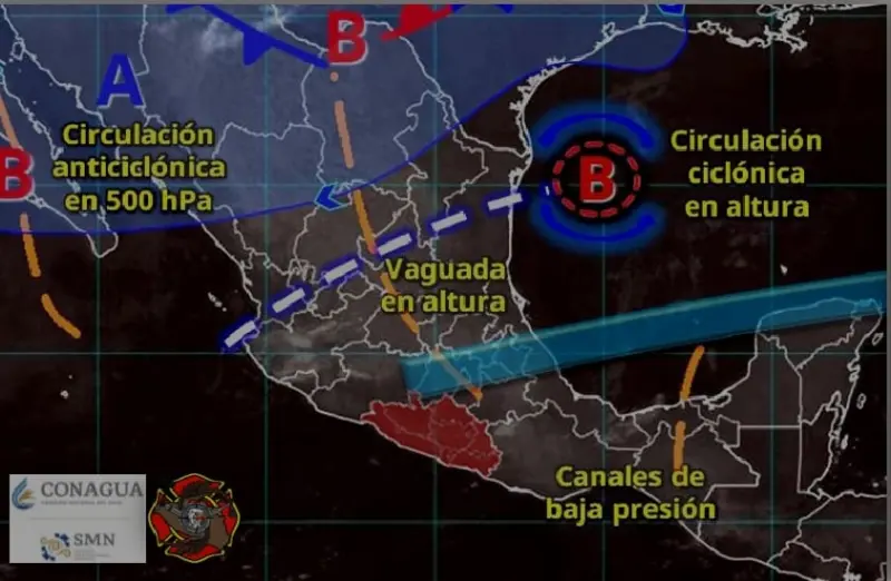 Se prevé lluvia ligera a moderada en algunas regiones de Guerrero