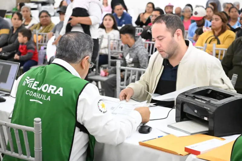 Éxito total la Brigada del Registro Civil en Frontera, con más de 3 mil beneficiados