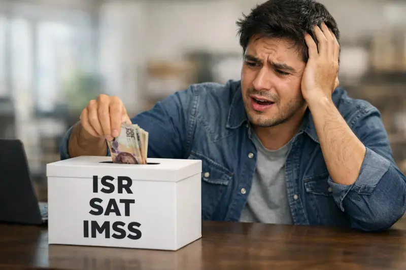 Trabajadores de la frontera norte reciben menos dinero pese a alzas salariales, ya que ISR, IMSS y falta de subsidio absorben gran parte del ingreso