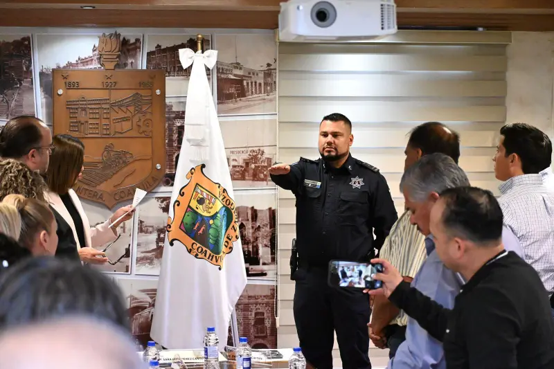 Rinde protesta nuevo director de Seguridad Pública de Frontera, Coahuila