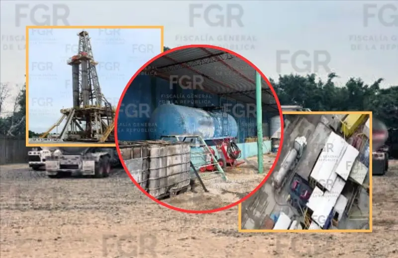 FGR desarticula dos redes criminales en operativos simultáneos: caen traficantes de migrantes en Chihuahua y huachicoleros en Veracruz