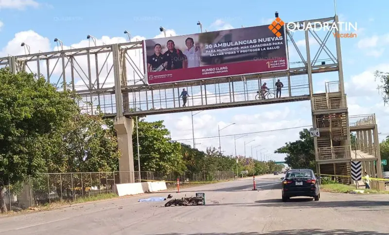 Al menos 4 personas murieron en el periférico de Mérida en 2026