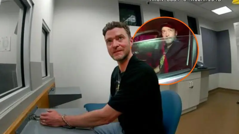 Policía de EU revive arresto de Justin Timberlake: Así fue como lo atraparon en estado de ebriedad
