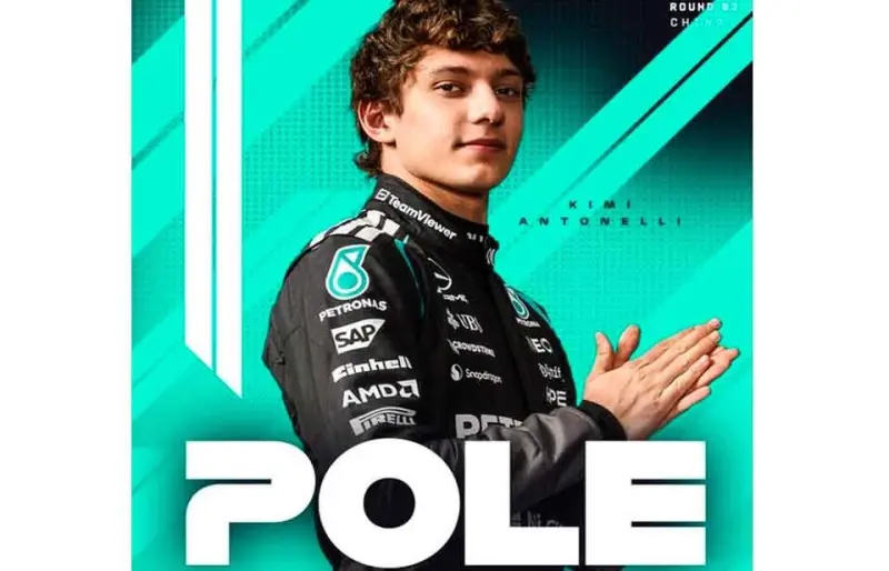 Antonelli, el piloto más joven con una Pole en F1